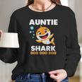 Baby Shark Auntie Shark Doo Doo Doo Women Long Sleeve Tshirt