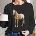 Beautiful Palomino Blanket Appaloosa Horse Lover Women Long Sleeve Tshirt