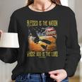 Blessed Is The Nation Whose God Is The Lord Women Long Sleeve Tshirt