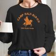 Brisco Brands Camp Half Blood Greek Mythology Ladies Womens Women Long Sleeve Tshirt