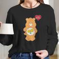 Care Bears Friend Bear Flower Women Long Sleeve Tshirt