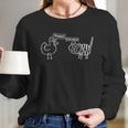 Chicken Pssy Sarcastic Funny Design Women Long Sleeve Tshirt