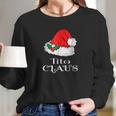 Christmas Tito Claus Matching Pinoy Pajama Santa Hat Women Long Sleeve Tshirt