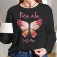 Costa Rica Butterfly Pura Vida Souvenir Women Long Sleeve Tshirt