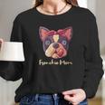 Cute Frenchi Mom French Bulldog Women Long Sleeve Tshirt