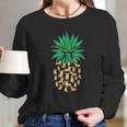 Cute Pembroke Welsh Corgi Dogs Pineapple Men Women Women Long Sleeve Tshirt