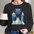 Egyptian God Anubis And Goddess Maat Amen Ra Women Long Sleeve Tshirt