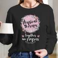 Floral Motivational Pt Pta Team Squad Gifts Physical Therapy Women Long Sleeve Tshirt