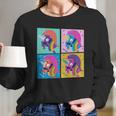 Fortnite Unicorn Llama Rainbow Women Long Sleeve Tshirt