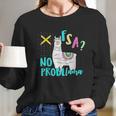 Fsa No Probllama Women Long Sleeve Tshirt