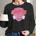 Funny Auntie Patrol - Dog Mom Dad Women Long Sleeve Tshirt