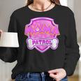 Funny Mama Patrol - Dog Mom Dad For Men Women Women Long Sleeve Tshirt