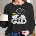 God Is Good Snoopy Women Long Sleeve Tshirt