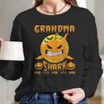 Grandma Shark Boo Boo Women Long Sleeve Tshirt