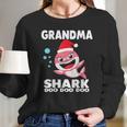 Grandma Shark Christmas For Matching Family Women Long Sleeve Tshirt