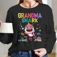 Grandma Shark Funny Mothers Day Cute Gift For Mother Women Long Sleeve Tshirt