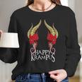 Happy Krampus Christmas Women Long Sleeve Tshirt