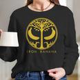 Iron Banana Destiny Iron Banner Banana Lord Saladin Crucible Video Game Women Long Sleeve Tshirt