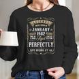 January 1982 40Th Birthday Gift 40 Years Old Men Women Women Long Sleeve Tshirt