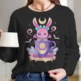 Kawaii Pastel Goth Cute Creepy Bunny In Teacup Men Women T-Shirt Graphic Print Casual Unisex Tee Women Long Sleeve Tshirt