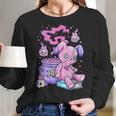 Kawaii Pastel Goth Cute Creepy Witchy Bear V3 Men Women T-Shirt Graphic Print Casual Unisex Tee Women Long Sleeve Tshirt