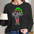 The King Elf Family Matching Group Christmas Women Long Sleeve Tshirt