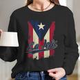 La Jefa Puerto Rico Flag For Puerto Rican Women Camisa Women Long Sleeve Tshirt