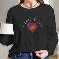 I Love Yeshua Christian Jesus Faith Love Women Long Sleeve Tshirt