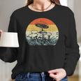 Magic Mushrooms Vintage Women Long Sleeve Tshirt