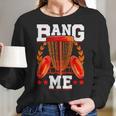 Mens Bang Me Disc Golf Funny Frisbee Golf Chains Disc Sport Women Long Sleeve Tshirt