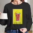 Michelada Beer Cerveza Mexicana Camaron Spicy Shrimp Botana Women Long Sleeve Tshirt