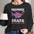 Mommy Shark Christmas Women Long Sleeve Tshirt