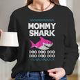 Mommy Shark Doo Doo Funny Cute Women Long Sleeve Tshirt