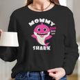 Mommy Shark Gift Cute Baby Shark Women Long Sleeve Tshirt