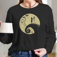 Nightmare Christmas Jack Skellington Sally Romance Moon Women Long Sleeve Tshirt