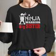 Ninja Warrior Big Sister Fun Family Women Long Sleeve Tshirt