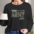 Ocp Proud Army Wife Women Long Sleeve Tshirt