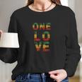 One Love Reggae Men Women Rastafari Kids Gift Women Long Sleeve Tshirt