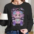 Pastel Goth Anime Girl Men Women T-Shirt Graphic Print Casual Unisex Tee Women Long Sleeve Tshirt