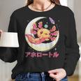 Pastel Goth Axolotl Kawaii Japanese Anime Aesthetic Nu Goth Men Women T-Shirt Graphic Print Casual Unisex Tee Women Long Sleeve Tshirt