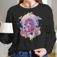 Pastel Goth Cute Creepy Witchy Girl Halloween Anime Girl Men Women T-Shirt Graphic Print Casual Unisex Tee Women Long Sleeve Tshirt