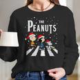 The Peanuts Snoopy Abbey Road Christmas Women Long Sleeve Tshirt