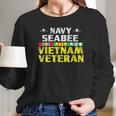 Proud Navy Seabee Vietnam Veteran Women Long Sleeve Tshirt