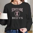 Schrute Farms Beets Women Long Sleeve Tshirt