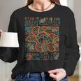 Sea Turtle Inspired By Mola Artwork Of Panama Kuna Women Long Sleeve Tshirt