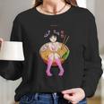 Send Noods Design Ramen Noodle Bowl Shabu Shabu Anime Hentai Women Long Sleeve Tshirt