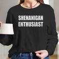 Shenanigan Enthusiast St Patricks Day Beer Graphic Design Printed Casual Daily Basic Women Long Sleeve Tshirt