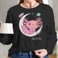 Space Axolotl Kawaii Pastel Goth Japanese Anime Gifts Men Women T-Shirt Graphic Print Casual Unisex Tee Women Long Sleeve Tshirt