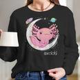 Space Axolotl Kawaii Pastel Goth | Japan Anime Comic Men Women T-Shirt Graphic Print Casual Unisex Tee Women Long Sleeve Tshirt