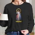 Spanish Jesus Divine Mercy Divina Misericordia 101 Women Long Sleeve Tshirt